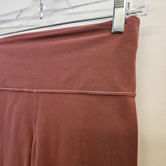 Athleta Ranier Tights Leggings Size XS Mauve Active Wear Running Work Out - Picture 2 of 8